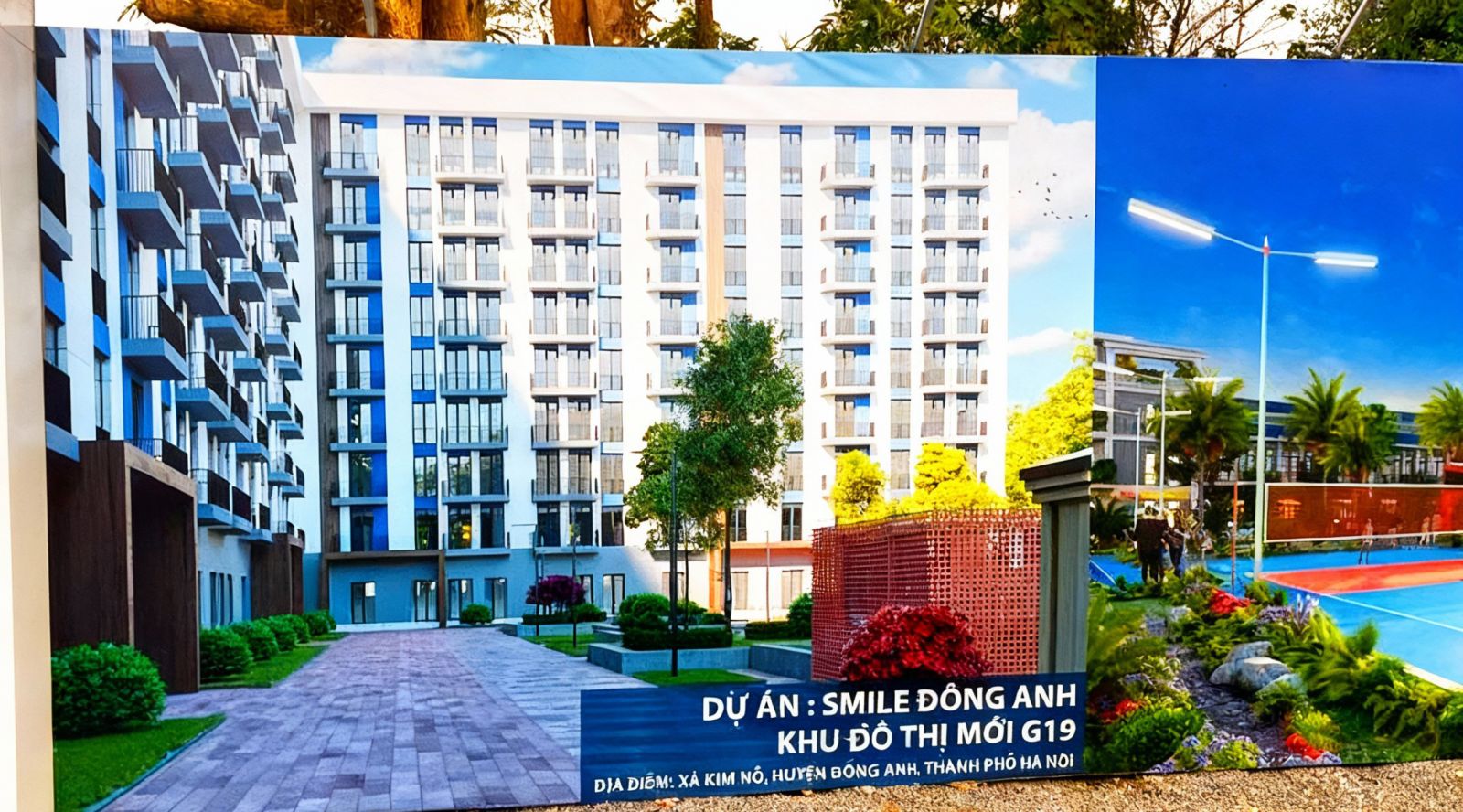 Mặt bằng Smile Đông Anh