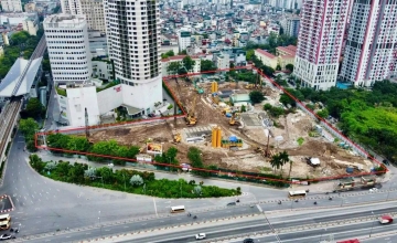 Tiến độ thi công chung cư Sun Feliza Suites Xuân Thủy